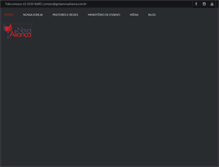 Tablet Screenshot of igrejanovaalianca.com.br